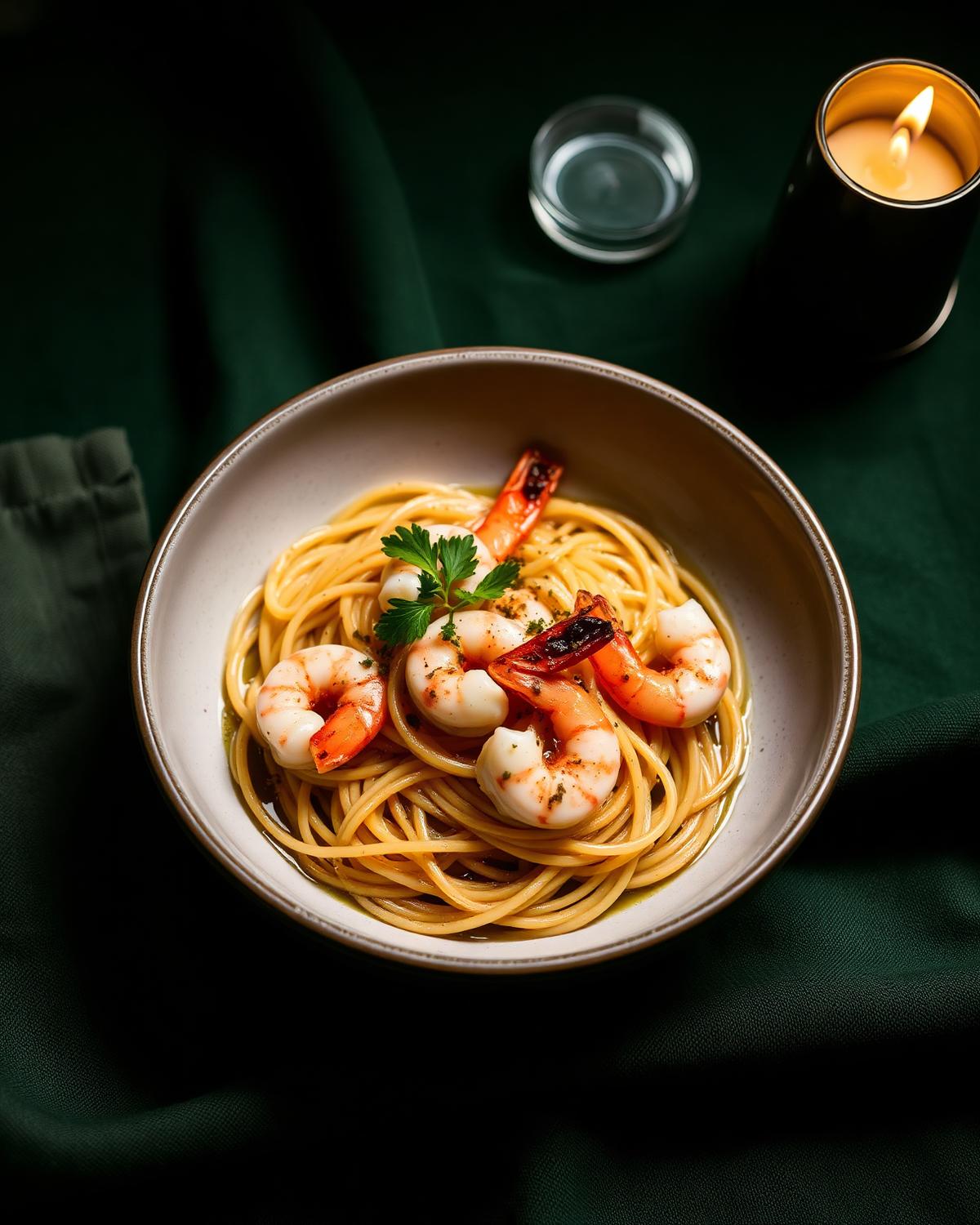 Prawn Spaghetti